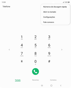 Como bloquear chamadas de números desconhecidos - Samsung Galaxy Z Fold2 5G - Passo 4