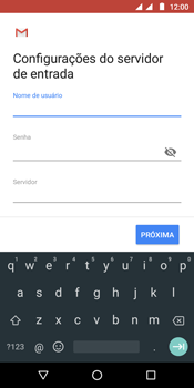 Como configurar seu celular para receber e enviar e-mails - Motorola Moto G6 Play - Passo 14