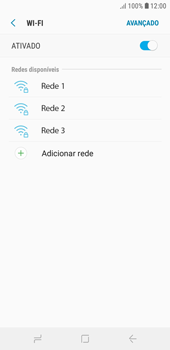 Como se conectar a uma rede Wi-Fi - Samsung Galaxy J4 Core - Passo 7