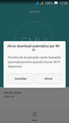 Como atualizar o software do seu aparelho - Huawei Y3 - Passo 5