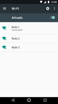 Como se conectar a uma rede Wi-Fi - Motorola Moto G5s Plus - Passo 8