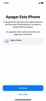 Como restaurar as configurações originais do seu aparelho - Apple iOS 15 Apple iOS 15 - Passo 6