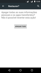 Como restaurar as configurações originais do seu aparelho - Motorola Moto G (2ª Geração) - Passo 7