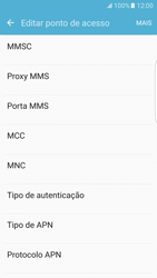 Como configurar a internet do seu aparelho (APN) - Samsung Galaxy S7 Edge - Passo 11