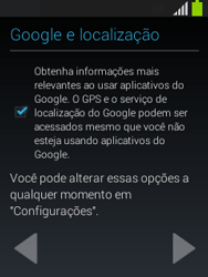 Como configurar pela primeira vez - Samsung Galaxy Pocket - Passo 11