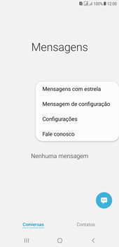 Como configurar o telefone para receber mensagens - Samsung Galaxy J4+ - Passo 4