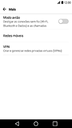 Como ativar e desativar o modo avião no seu aparelho - LG X Power - Passo 4