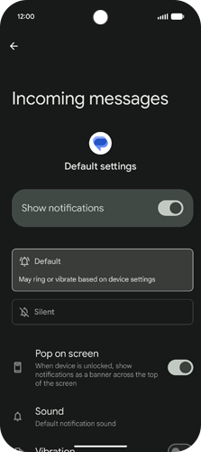 Silent and vibrate mode for messages | Media & Sound | Pixel 10 | T-Mobile  Support