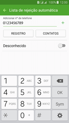Como bloquear chamadas de um número específico - Samsung Galaxy J5 - Passo 12