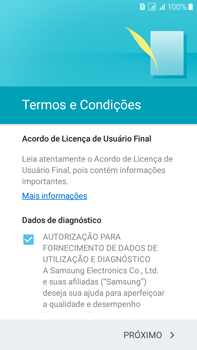 Como configurar pela primeira vez - Samsung Galaxy On 7 - Passo 7