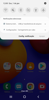 Como transferir arquivos do computador (Windows) para seu aparelho - Samsung Galaxy A01 Core - Passo 3