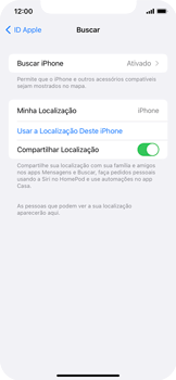 Como localizar o iPhone mesmo que esteja desligado - Apple iOS 15 Apple iOS 15 - Passo 4