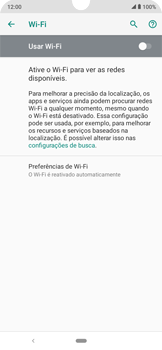 Como se conectar a uma rede Wi-Fi - Motorola Moto E6 Plus - Passo 6
