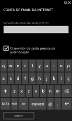 Como configurar seu celular para receber e enviar e-mails - Nokia Lumia 920 - Passo 14