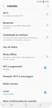 Como configurar a internet do seu aparelho (APN) - Samsung Galaxy S9 Plus - Passo 7
