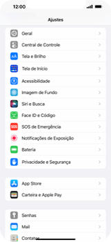 Como personalizar a tela de um aplicativo - Apple iOS 16 Apple iOS 16 - Passo 2