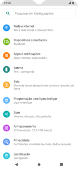 O celular não faz chamadas - Motorola Moto E6i - Passo 5