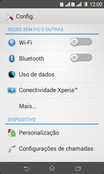 Como configurar a internet do seu aparelho (APN) - Sony Xperia E1 - Passo 4