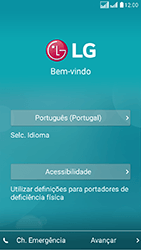 Como configurar pela primeira vez - LG K8 - Passo 6