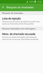 Como bloquear chamadas de um número específico - Samsung Galaxy J1 - Passo 7