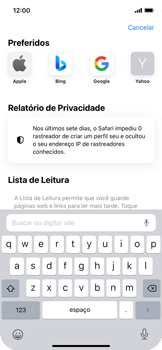 Como agrupar abas no Safari - Apple iOS 15 Apple iOS 15 - Passo 9