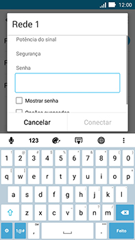 Como se conectar a uma rede Wi-Fi - Asus ZenFone Go - Passo 7