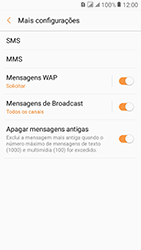 Como configurar o telefone para receber mensagens - Samsung Galaxy J2 Prime - Passo 6