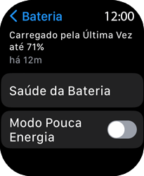 Como ativar o modo reserva de energia - Apple Watch SE - Passo 4