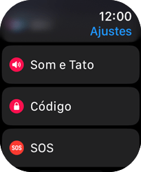 Como definir um código de bloqueio - Apple Watch Series 9 - Passo 3