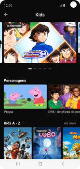 Conheça o Claro tv+ Kids - Claro tv+ no Celular Claro tv+ no Celular - Passo 4