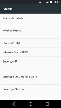 Como encontrar o número de IMEI do seu aparelho - Motorola Moto G (4ª Geração) - Passo 5