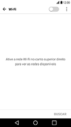 Como se conectar a uma rede Wi-Fi - LG X Power - Passo 5