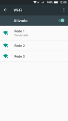 Como se conectar a uma rede Wi-Fi - Lenovo Vibe C2 - Passo 8