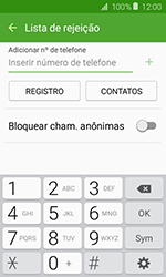 Como bloquear chamadas de um número específico - Samsung Galaxy J1 - Passo 8
