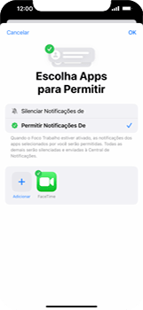 Como ativar o modo Foco - Apple iOS 16 Apple iOS 16 - Passo 15