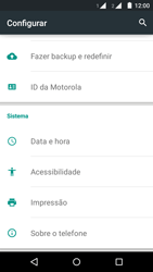 Como restaurar as configurações originais do seu aparelho - Motorola Moto G (2ª Geração) - Passo 4