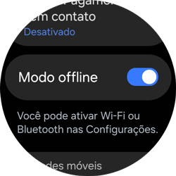 Como ativar o modo avião no Galaxy Watch - Samsung Galaxy Watch 7 - Passo 5