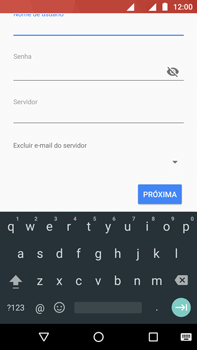Como configurar seu celular para receber e enviar e-mails - Motorola Moto Z2 Play - Passo 14