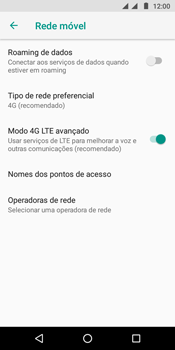 Como conectar à internet - Motorola Moto G6 Play - Passo 12