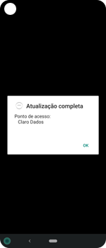 Como conectar à internet - Motorola One Action - Passo 24