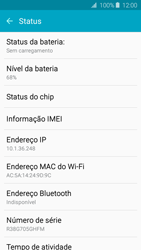 Como encontrar o número de IMEI do seu aparelho - Samsung Galaxy J2 Duos - Passo 5