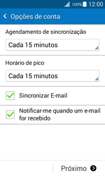 Como configurar seu celular para receber e enviar e-mails - Samsung Galaxy Ace 4 - Passo 16