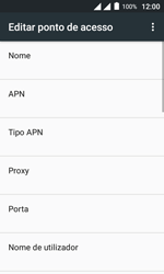 Como configurar a internet do seu aparelho (APN) - Alcatel Pixi 4 - Passo 13