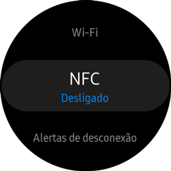 Como ativar a função NFC no Galaxy Watch - Samsung Galaxy Watch - Passo 4