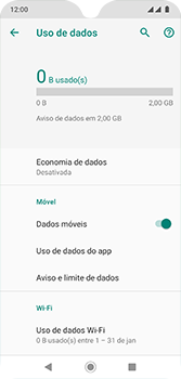 Como ativar e desativar uma rede de dados - Motorola Moto G7 - Passo 6