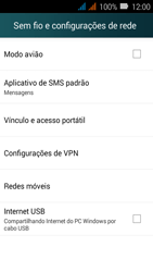 Como usar seu aparelho como um roteador de rede Wi-Fi - Huawei Y3 - Passo 4