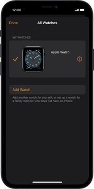 Unpair an apple outlet watch