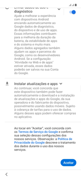 Como configurar pela primeira vez - Samsung Galaxy A21s - Passo 12