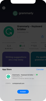Como adicionar extensões ao Safari - Apple iOS 15 Apple iOS 15 - Passo 7