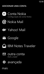 Como configurar seu celular para receber e enviar e-mails - Nokia Lumia 920 - Passo 6